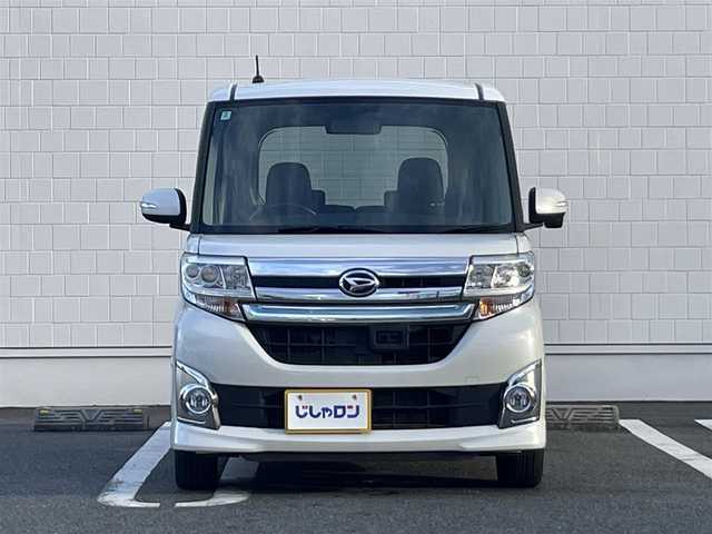 ダイハツ タント カスタム RS SA 熊本県 2014(平26)年 6.9万km パールホワイトⅢ (株)IDOMが運営する【じしゃロン熊本店】の自社ローン専用車両になりますこちらは現金またはオートローンご利用時の価格です。自社ローンご希望の方は別途その旨お申付け下さい/純正ナビ　/Ｂカメラ　/フルセグテレビ/CD/DVD/Bluetooth接続/両側パワースライドドア　/ＥＴＣ　/アイドリングストップ　/ＬＥＤヘッドライト　/プッシュスタート　/スマートキー