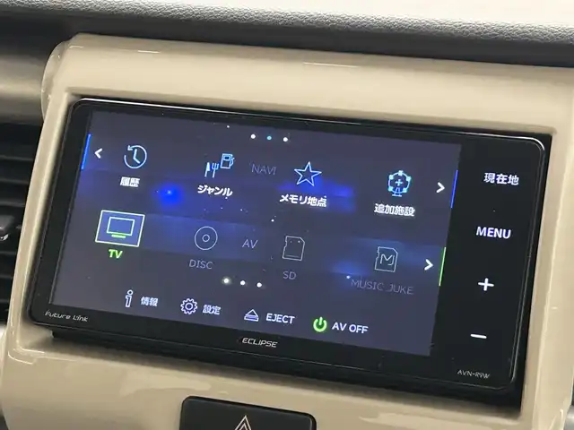 スズキ ハスラー J 愛媛県 2019(平31)年 2.5万km フェニックスレッドパール/ブルーイッシュブラックパール 社外SDナビ/（フルセグTV/CD/DVD/BT）/前後ドライブレコーダー　/ETC /スペアキー　/D/N席シートヒーター/純正アルミ/衝突軽減ブレーキ　/スマートキー
