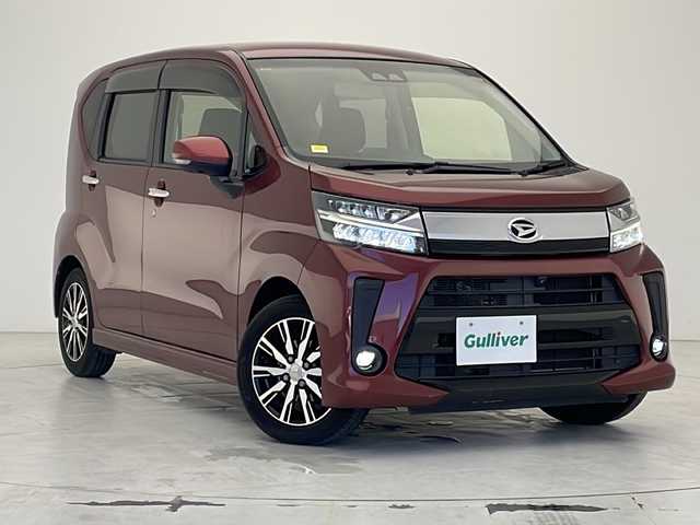 ダイハツ ムーヴ カスタム X LTDⅡ SAⅢ 沖縄県 2018(平30)年 6.2万km ファイアークォーツレッドM 社外ナビゲーションMDV-D405BTW/ＴＶ　ＤＶＤ　ＣＤ　ＢＴ/ＥＴＣ/全方位カメラ/ＬＥＤヘッドライト/ベンチシート/ＡＢＳ/オートライト/盗難防止装置/純正フロアマット
