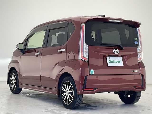 ダイハツ ムーヴ カスタム X LTDⅡ SAⅢ 沖縄県 2018(平30)年 6.2万km ファイアークォーツレッドM 社外ナビゲーションMDV-D405BTW/ＴＶ　ＤＶＤ　ＣＤ　ＢＴ/ＥＴＣ/全方位カメラ/ＬＥＤヘッドライト/ベンチシート/ＡＢＳ/オートライト/盗難防止装置/純正フロアマット