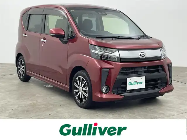 ダイハツ ムーヴ カスタム X LTDⅡ SAⅢ 大分県 2018(平30)年 6.2万km ファイアークォーツレッドM 社外ナビゲーションMDV-D405BTW/ＴＶ　ＤＶＤ　ＣＤ　ＢＴ/ＥＴＣ/全方位カメラ/ＬＥＤヘッドライト/ベンチシート/ＡＢＳ/オートライト/盗難防止装置/純正フロアマット