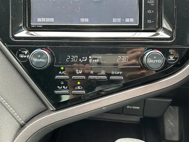 トヨタ カムリ WS 栃木県 2019(令1)年 8.1万km プラチナホワイトパールマイカ トヨタセーフティーセンス/純正７インチナビ/フルセグTV/DVD/Bluetooth/バックカメラ/ビルトインETC/前ドライブレコーダー/D席パワーシート/アダプティブクルーズコントロール/プッシュスタート/ステアリングリモコン/LEDオートライト/LEDフォグランプ/純正17インチAW/社外スタッドレス16インチAW積込/アイドリングストップ/横滑り防止装置/保証書/取説/ドアバイザー/電動格納ミラー/パドルシフト/車両接近通報装置