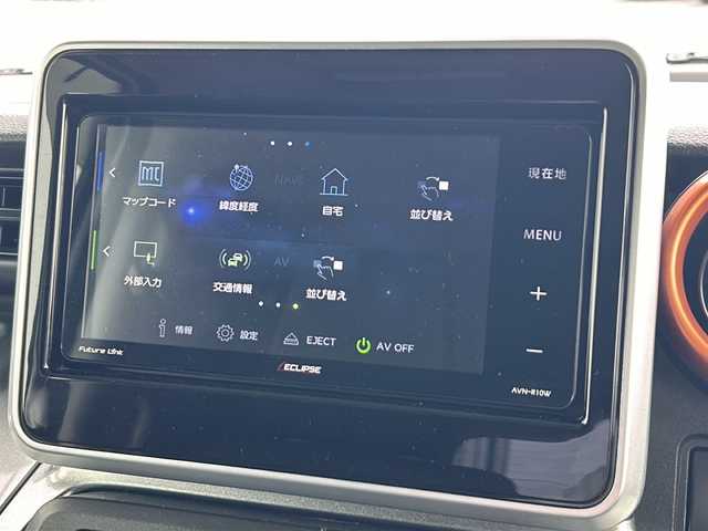 マツダ フレアワゴン ハイブリッド XS 山形県 2019(令1)年 5.8万km ピュアホワイトP デュアルセンサーブレーキサポート/４WD/社外SDナビ/（AM/FM/CD/DVD/BT/TV）/両側パワースライドドア/シートヒーター/純正AW/リアパーキングセンサー/ドアバイザー/フォグランプ/電動格納ウインカーミラー/ハイビームアシスト機能/車線逸脱警報機能
