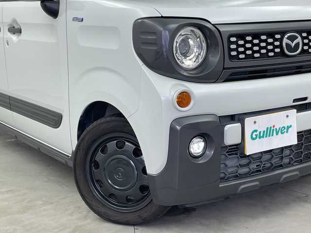 マツダ フレアワゴン ハイブリッド XS 新潟県 2019(令1)年 5.8万km ピュアホワイトP デュアルセンサーブレーキサポート/４WD/社外SDナビ/（AM/FM/CD/DVD/BT/TV）/両側パワースライドドア/シートヒーター/純正AW/リアパーキングセンサー/ドアバイザー/フォグランプ/電動格納ウインカーミラー/ハイビームアシスト機能/車線逸脱警報機能