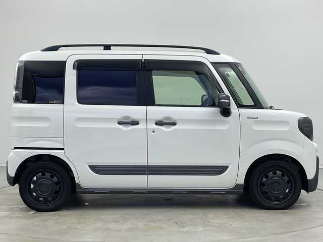 マツダ フレアワゴン ハイブリッド XS 新潟県 2019(令1)年 5.8万km ピュアホワイトP デュアルセンサーブレーキサポート/４WD/社外SDナビ/（AM/FM/CD/DVD/BT/TV）/両側パワースライドドア/シートヒーター/純正AW/リアパーキングセンサー/ドアバイザー/フォグランプ/電動格納ウインカーミラー/ハイビームアシスト機能/車線逸脱警報機能