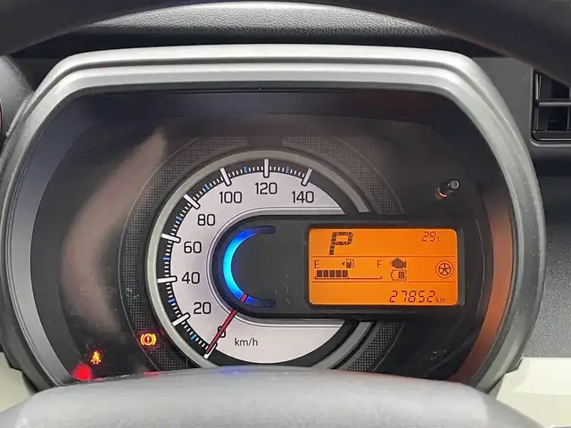 マツダ フレアワゴン ハイブリッド XS 福井県 2019(令1)年 2.8万km シフォンアイボリーM クラリオン製オーディオ/スペアキー/両側パワースライドドア　/社外前後ドライブレコーダー　/純正フロアマット　/シートヒーター　/後方センサー　/ハロゲンヘッドライト　/オートライト　/後席サーキュレーター/純正フロアマット/レベライザー　/ＡＢＳ