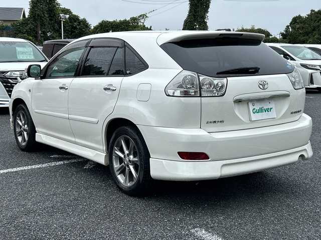 トヨタ ハリアー 240G L アルカンターラ プライムバージョン 千葉県 2009(平21)年 14.5万km ホワイトパールクリスタルシャイン ナビ　バックカメラ　ＣＤ　ＭＤ　ＥＴＣ　ＭＴモード付ＡＴ　純正フロアマット　ハーフレザー　パワーシート　フロント・サイド・リアエアロ　純正１８インチＡＷ　オートライト　ハロゲンライト　ドアバイザー