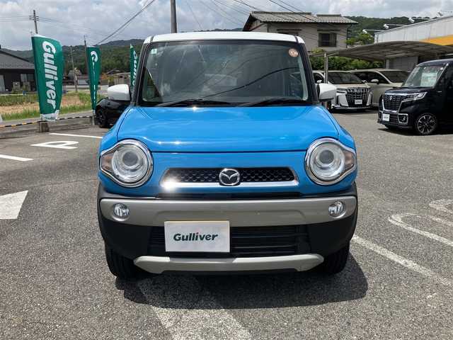 マツダ フレア クロスオーバー XS 広島県 2017(平29)年 3.5万km 青Ⅱ デュアルカメラブレーキサポート/HIDオートライト/ウィンカーミラー/シートヒーター/ETC/スマートキー