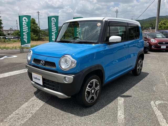 マツダ フレア クロスオーバー XS 広島県 2017(平29)年 3.5万km 青Ⅱ デュアルカメラブレーキサポート/HIDオートライト/ウィンカーミラー/シートヒーター/ETC/スマートキー