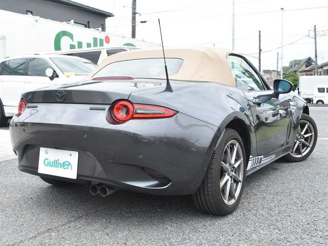 マツダ ロードスター S レザーパッケージ Vセレクション 神奈川県 2024(令6)年 0.3万km マシーングレープレミアムM 6速マニュアル/ワンオーナー/タンレザーシート/純正SDナビ/Bluetoothオーディオ/フルセグテレビ/バックカメラ/衝突軽減ブレーキ/レーンキープアシスト/衝突軽減ブレーキ/ＥＴＣ/純正１６inアルミホイール/オートライト/ＬＥＤライト/スマートキー/プッシュスタート/純正フロアマット/保証書