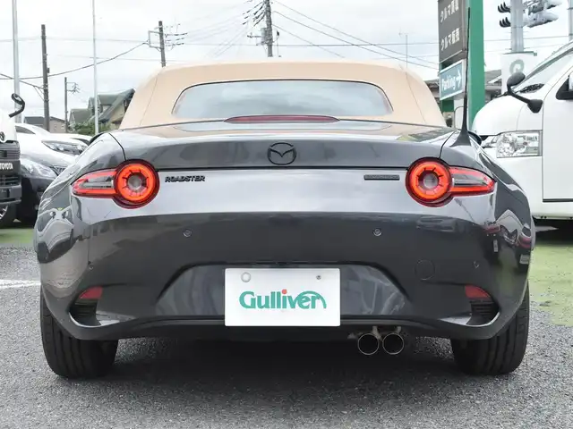 マツダ ロードスター S レザーパッケージ Vセレクション 神奈川県 2024(令6)年 0.3万km マシーングレープレミアムM 6速マニュアル/ワンオーナー/タンレザーシート/純正SDナビ/Bluetoothオーディオ/フルセグテレビ/バックカメラ/衝突軽減ブレーキ/レーンキープアシスト/衝突軽減ブレーキ/ＥＴＣ/純正１６inアルミホイール/オートライト/ＬＥＤライト/スマートキー/プッシュスタート/純正フロアマット/保証書
