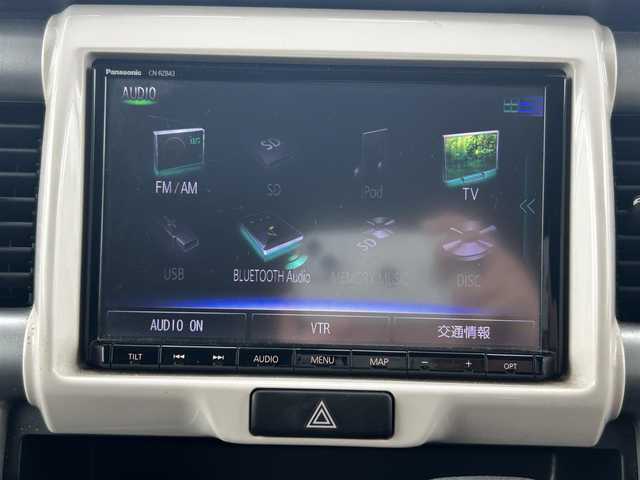スズキ ハスラー G 栃木県 2019(平31)年 6.9万km シフォンアイボリーM デュアルカメラブレーキサポート/4WD/シートヒーター/社外ナビ/フルセグテレビ/バックモニター/アイドリングストップ/スマートキー/フロアマット/オートライト/プッシュスタート/ドアバイザー/横滑り防止装置