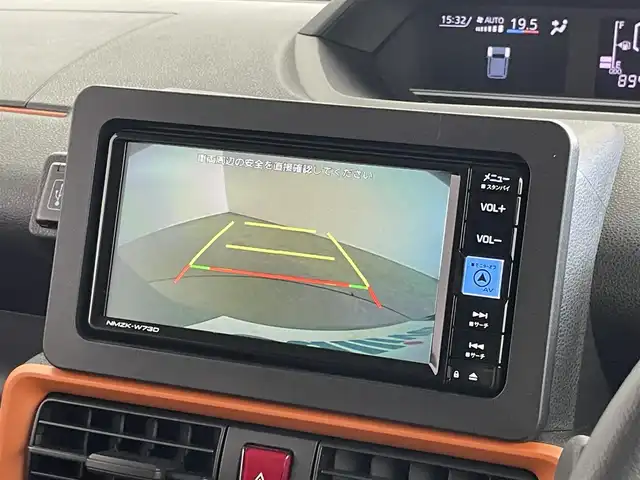 ダイハツ タント ファンクロスターボ 埼玉県 2024(令6)年 0.9万km レイクブルーメタリック スマートアシスト　純正ナビ　バックカメラ　ビルトインＥＴＣ　ドライブレコーダー　シートヒーター　純正アルミホイール　両側パワースライドドア　ブレーキホールド　オートハイビーム　ＬＥＤライト　地デジ