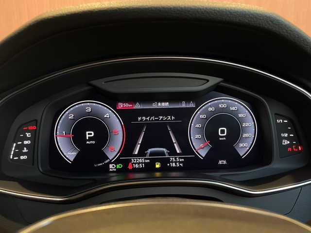 アウディ Ａ７ SB 40TDIクワトロ Sライン 愛知県 2020(令2)年 3.3万km ミトスブラックメタリック ドライビングパッケージ/アシスタンスパッケージ/21インチアルミ/純正メモリナビ/360°カメラ/ACC/BSM/LKA/アダプティブダンピングサスペンション/黒革シート/シートヒーター/パワーシート/マルチカラーアンビエントライト