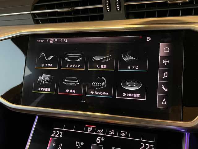 アウディ Ａ７ SB 40TDIクワトロ Sライン 愛知県 2020(令2)年 3.3万km ミトスブラックメタリック ドライビングパッケージ/アシスタンスパッケージ/21インチアルミ/純正メモリナビ/360°カメラ/ACC/BSM/LKA/アダプティブダンピングサスペンション/黒革シート/シートヒーター/パワーシート/マルチカラーアンビエントライト