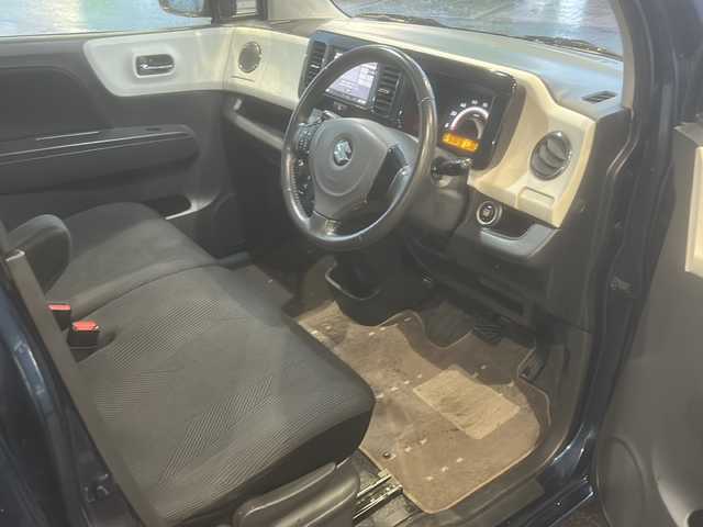 スズキ ＭＲワゴン X セレクション 秋田県 2013(平25)年 11.6万km グレースブルーパールメタリック ４WD /バックカメラ/運転席シートヒーター/HIDヘッドライト/オートライト/電動格納ミラー/バニティーミラー/革巻きステアリング/社外フロアマット/スマートキー