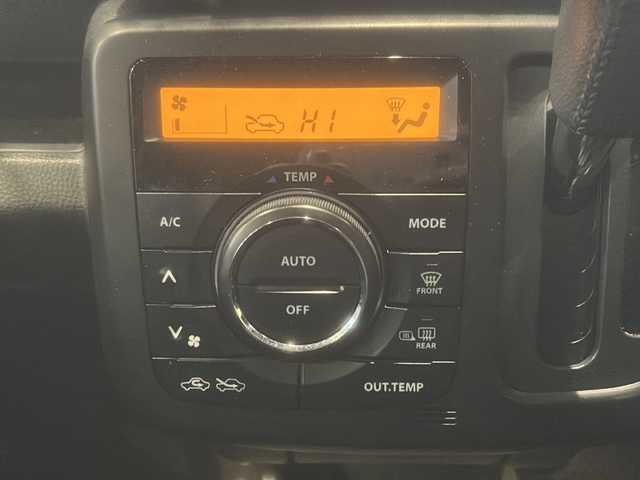 スズキ ＭＲワゴン X セレクション 秋田県 2013(平25)年 11.6万km グレースブルーパールメタリック ４WD /バックカメラ/運転席シートヒーター/HIDヘッドライト/オートライト/電動格納ミラー/バニティーミラー/革巻きステアリング/社外フロアマット/スマートキー