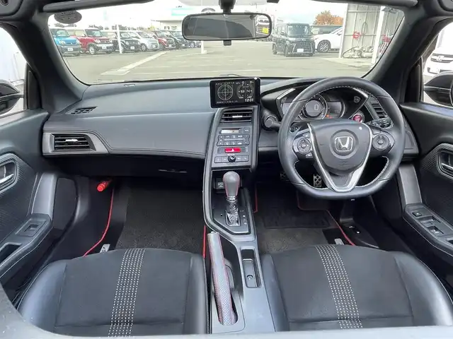 ホンダ Ｓ６６０ α 佐賀県 2019(平31)年 3.6万km ナイトホークブラックパール 純正ディスプレイオーディオ/・AM/FM/HDMI/Bluetooth/スマホ連動/車両連動/バックカメラ/ETC/クルーズコントロール/横滑り防止装置/ハーフレザーシート/パドルシフト/革巻きステアリング/ステアリングリモコン/ホロルーフ/純正アルミホイール(F15インチ/R16インチ)/純正LEDヘッドライト/純正LEDフォグランプ/純正フロアマット/取扱説明書/スペアキー１本