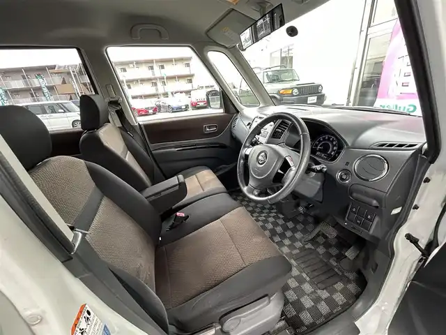 日産 ルークス ハイウェイスター ターボ 茨城県 2011(平23)年 5.8万km スノーパールホワイト 純正オーディオ/（AM・FM/CD）/ETC/両側パワースライドドア/キセノンヘッドライト/純正1４inAW/社外フロアマット/スマートキー/アイドリングストップ/フォグランプ/保証書/取扱説明書/スペアキー