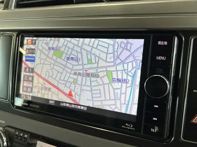 トヨタ ランドクルーザー プラド TX Lパッケージ 山形県 2016(平28)年 12.7万km アティチュードブラックマイカ 4WD/サンルーフ/社外7インチメモリーナビ/CD/DVD/BD/Bluetooth/フルセグTV/バックカメラ/ETC/クルーズコントロール/ダウンヒルコントロール/純正AW付サマータイヤ車載/社外AW付スタッドレスタイヤ装着/スペアキー1本/パワーシート/シートヒーターD/N席/レザーシート