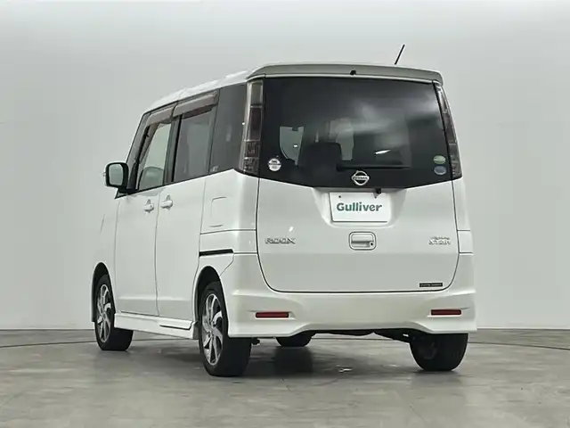 日産 ルークス ハイウェイスター 福島県 2012(平24)年 11.1万km スノーパールホワイト 純正ナビ/【CD/FM/AM/フルセグTV】/・バックカメラ/片側パワースライドドア/ETC/スマートキー/HIDヘッドライト/純正フロアマット/ドアバイザー