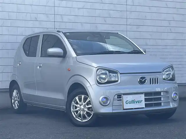 マツダ キャロル GL 群馬県 2019(平31)年 3.9万km シルキーシルバーメタリック スマートブレーキサポート/・デュアルセンサーブレーキサポート/・誤発進抑制機能/・車線逸脱警報/・ふらつき防止/社外メモリナビ　MDV-M705W/(CD DVD Bluetooth iPod フルセグ AM FM SD) /バックカメラ/ETC/社外前後ドライブレコーダー　ZDR026/アイドリングストップ/運転席シートヒーター/ケンウッドツィーター/オートライト/レベライザー/横滑り防止/取扱説明書/保証書/スペアキー