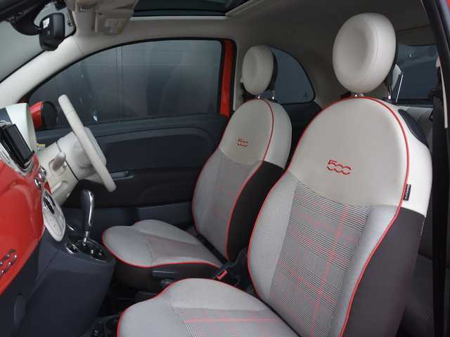 フィアット ５００ スカッコ 和歌山県 2017(平29)年 5.2万km オレンジ 特別仕様車 /ガラスルーフ /ナビ /TV /Bカメラ /beatsオーディオ /ドラレコ /専用チェック柄シート /専用15incAW /HIDライト /キーレス /ステアリングスイッチ /オートエアコン /ETC