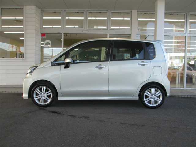 ダイハツ ムーヴ カスタム RS 千葉県 2013(平25)年 7万km シャンパンゴールドメタリックⅡ ワンオーナー/社外ナビ、フルセグTV/社外オーディオ【DVD/CD/BT/SD/USB】/LEDヘッドライト&ハロゲンフォグ/momoステアリング/アイドリングストップ/電動格納ウィンカーミラー/純正15インチアルミホイール/ETC/スペアキー/取扱説明書/ナビ取扱説明書/新車時保証書/整備記録簿(H26~R7)有