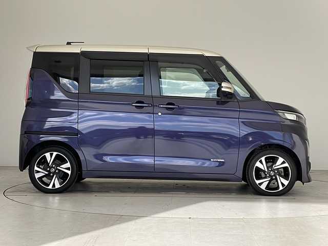 日産 ルークス HWS Gターボ プロパイロットED 愛知県 2020(令2)年 2.8万km フローズンバニラパール プロパイロット/衝突被害軽減システム/純正ナビ/アラウンドビューモニター/バックカメラ/インテリジェントクルーズコントロール/両側パワースライドドア/ナビ連動ドライブレコーダー/LEDヘッドライト/オートライト/ETC/純正AW15インチ/スマートキー/プッシュスタート