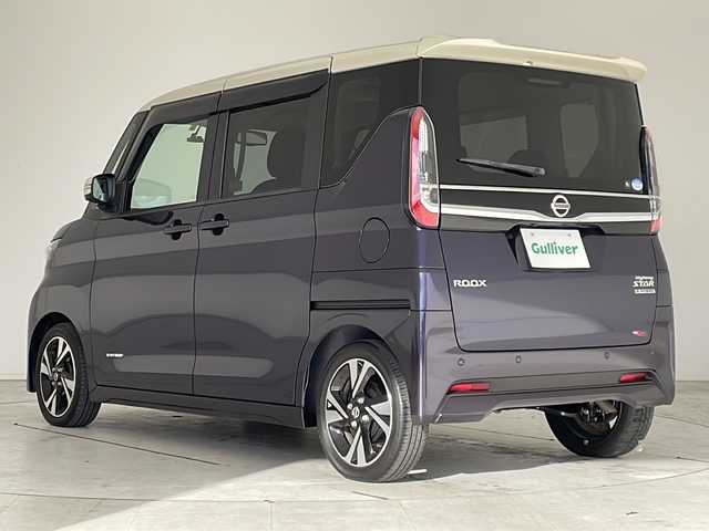 日産 ルークス HWS Gターボ プロパイロットED 愛知県 2020(令2)年 2.8万km フローズンバニラパール プロパイロット/衝突被害軽減システム/純正ナビ/アラウンドビューモニター/バックカメラ/インテリジェントクルーズコントロール/両側パワースライドドア/ナビ連動ドライブレコーダー/LEDヘッドライト/オートライト/ETC/純正AW15インチ/スマートキー/プッシュスタート