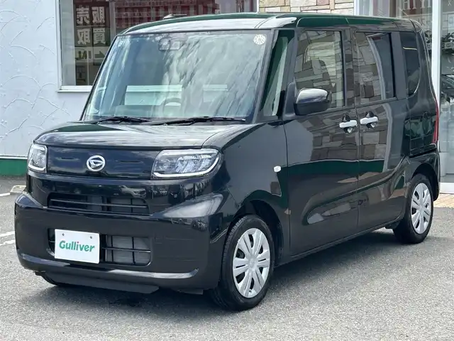ダイハツ タント L 徳島県 2022(令4)年 3.8万km ブラックマイカメタリック スマートアシストIII/社外オーディオ/アイドリングストップ/クリアランスソナー/マニュアルエアコン/LEDヘッドライト/ヘッドライトレベリング/トラクションコントロール/１４インチスチールホイールキャップ/カーテンエアバック