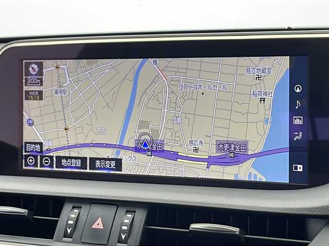 レクサス ＥＳ 300h Fスポーツ 千葉県 2019(令1)年 3.7万km グラファイトブラックガラスフレーク 純正ナビ　　(フルセグTV　Bluetooth　CD/DVD)/バックカメラ　/ETC2.0/Mark Levinsonサウンド/サンルーフ　/レザーシート　/パワーシート　/シートヒーター　/エアシート　/パドルシフト　/ステアリングスイッチ/ステアリングヒーター/クルーズコントロール　/ブラインドスポットモニター/オートライト/ＬＥＤヘッドライト　/オートハイビーム/ヘッダアップディスプレイ/クリアランスソナー/純正19インチアルミホイール/純正フロアマット/リアオートサンシェード/ワイヤレス充電/パワートランク（ハンズフリー）/電動格納ウィンカーミラー/プッシュスタート　/スマートキー　