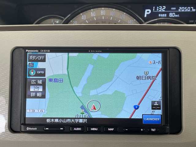 ダイハツ ムーヴ キャンバス G メイクアップ リミテッド　SAⅢ 栃木県 2022(令4)年 2.1万km パールホワイトⅢ/ナチュラルベージュマイカメタリック 2トーン 社外ナビ/（Bluetooth）/バックカメラ/全方位カメラ/スマートアシストIII/・衝突回避支援ブレーキ機能/・衝突警報機能/・車線逸脱警報機能/・誤発進抑制制御機能/・先行車発進お知らせ機能/・前後コーナーセンサー/・オートハイビーム/クルーズコントロール/両側パワースライドドア/前方ドライブレコーダー/LEDヘッドライト/禁煙車/LEDヘッドライト/スマートキー/アイドリングストップ