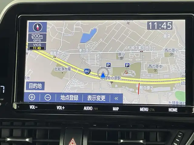 トヨタ Ｃ－ＨＲ G 千葉県 2019(平31)年 2.5万km ブラックマイカ セーフティセンスP/（衝突回避支援パッケージ）/・プリクラッシュセーフティシステム/・レーンディパーチャーアラート/・オートマチックハイビーム/・レーダークルーズコントロール/ブラインドスポットモニター/純正9インチメモリーナビ/・フルセグTV/・Bluetooth接続/・CD/DVD再生機能/バックカメラ/前後コーナーセンサー/LEDヘッドライト/スマートキー/社外20インチアルミホイール(WALD)/社外フルエアロ(WALD)