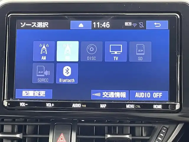 トヨタ Ｃ－ＨＲ G 千葉県 2019(平31)年 2.5万km ブラックマイカ セーフティセンスP/（衝突回避支援パッケージ）/・プリクラッシュセーフティシステム/・レーンディパーチャーアラート/・オートマチックハイビーム/・レーダークルーズコントロール/ブラインドスポットモニター/純正9インチメモリーナビ/・フルセグTV/・Bluetooth接続/・CD/DVD再生機能/バックカメラ/前後コーナーセンサー/LEDヘッドライト/スマートキー/社外20インチアルミホイール(WALD)/社外フルエアロ(WALD)