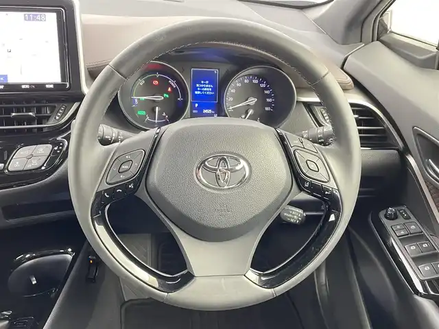トヨタ Ｃ－ＨＲ G 千葉県 2019(平31)年 2.5万km ブラックマイカ セーフティセンスP/（衝突回避支援パッケージ）/・プリクラッシュセーフティシステム/・レーンディパーチャーアラート/・オートマチックハイビーム/・レーダークルーズコントロール/ブラインドスポットモニター/純正9インチメモリーナビ/・フルセグTV/・Bluetooth接続/・CD/DVD再生機能/バックカメラ/前後コーナーセンサー/LEDヘッドライト/スマートキー/社外20インチアルミホイール(WALD)/社外フルエアロ(WALD)