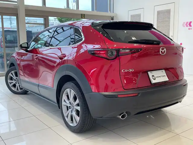 マツダ ＣＸ－３０ 20S Lパッケージ 埼玉県 2020(令2)年 4.9万km ソウルレッドクリスタルM スマートブレーキサポート　/純正メモリナビ　/全方位モニター　/パワーバックドア　/レーダークルーズコントロール　/LEDライト　/革シート　/シートヒーター/メモリーシート　/純正18インチアルミホイール /ブラインドスポットモニター/ヘッドアップディスプレイ/ステアリングヒーター/電子パーキング/ETC