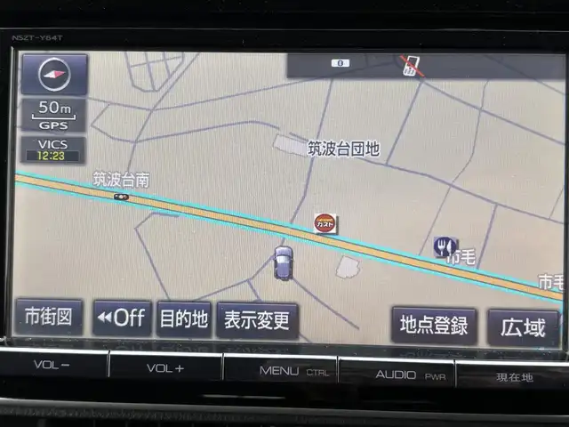 トヨタ エスクァイア Gi 茨城県 2014(平26)年 7.4万km ブラック 純正ナビ/ (AM/FM/CD/Bluetooth/フルセグTV)/バックカメラ/フリップダウンモニター/クルーズコントロール/スペアキー/ビルトインETC/ドライブレコーダー(前後)/両側パワースライドドア/シートヒーター/オートライト/衝突被害軽減ブレーキ/純正アルミホイール/純正フロアマット