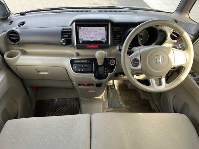 ホンダ Ｎ ＢＯＸ G Lパッケージ 茨城県 2012(平24)年 10.2万km クリスタルブラックパール ナビ /-BT/AM/FM/CD/TV/片側パワースライドドア /バックカメラ /スマートキー /アイドリングストップ /純正フロアマット /オートライト /パワーウィンドウ