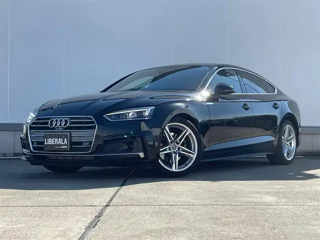 アウディ Ａ５ SB 40TFSIスポーツ 東京都 2020(令2)年 4.4万km 黒 バーチャルコックピット/マトリクスLED/純正ナビ/フルセグTV/全方位カメラ/パワーリアゲート/パワーシート/アダプティブクルーズコントロール