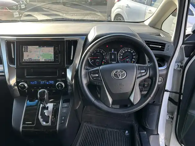 トヨタ ヴェルファイア Z Aエディション 奈良県 2015(平27)年 3.2万km ホワイトパールクリスタルシャイン ワンオーナー/純正ナビ/両側パワスラ/純正AW/クルコン/オートライト/Bluetooth/ETC/フルセグTV/スペアキー/保証書/記憶簿/取扱説明書