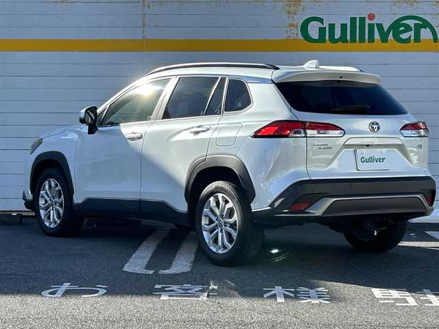 トヨタ カローラ クロス ハイブリッド S 埼玉県 2023(令5)年 2.8万km プラチナホワイトパールマイカ 純正ナビ/　(Bluetooth/DVD/USB/Miracast/FM/AM)/フルセグテレビ/全方位カメラ/ビルトインETC2.0/前方ドライブレコーダー/レーダークルーズコントロール/ブラインドスポットモニター/衝突被害軽減ブレーキ/車線逸脱警報/クリアランスソナー/電子パーキングシステム/ブレーキホールド/オートハイビーム/オートLEDライト/プッシュスタート/純正フロアマット/純正17インチアルミホイール