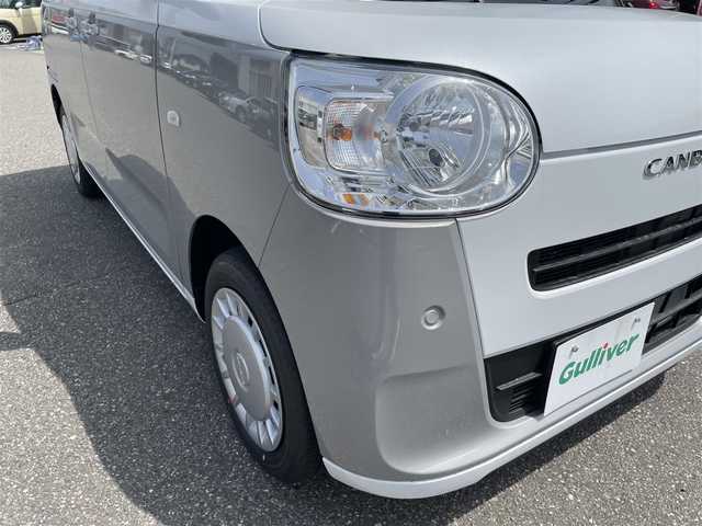 ダイハツ ムーヴ キャンバス ストライプス X 石川県 2025(令7)年 0.1万km未満 グレーⅡ 届出済未使用車/純正メモリーナビ/フルセグTV/両側パワースライドドア/オートライト/オートエアコン/ABS/スマートアシスト/2トーンカラー/スマートキー/プッシュスタート/電動ミラー/保証書/取説