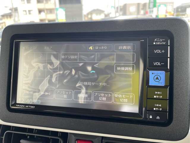ダイハツ ムーヴ キャンバス ストライプス X 石川県 2025(令7)年 0.1万km未満 グレーⅡ 届出済未使用車/純正メモリーナビ/フルセグTV/両側パワースライドドア/オートライト/オートエアコン/ABS/スマートアシスト/2トーンカラー/スマートキー/プッシュスタート/電動ミラー/保証書/取説