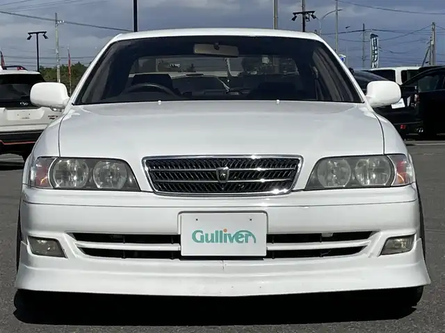 トヨタ チェイサー アバンテ Four 道央・札幌 1999(平11)年 15.1万km スーパーホワイトⅡ ４WD/社外オーディオ/CD/USB/AUX/横滑り防止装置/寒冷地仕様/ワイパーデアイサー/フォグランプ/ヒーテッドドアミラー/電動格納ミラー/純正フロアマット/社外エンジンスターター/フロントエアロ/サイドエアロ/リアアンダー/キセノンヘッドライト/社外AW付夏、冬タイヤ積込（各2本ずつ）/225/45/R18/2016年/山1mm