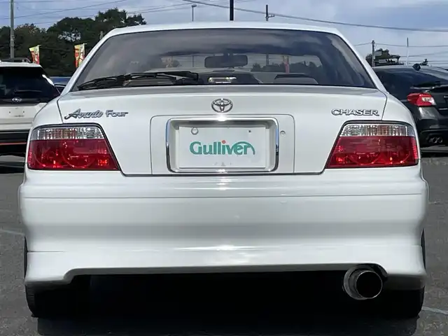 トヨタ チェイサー アバンテ Four 道央・札幌 1999(平11)年 15.1万km スーパーホワイトⅡ ４WD/社外オーディオ/CD/USB/AUX/横滑り防止装置/寒冷地仕様/ワイパーデアイサー/フォグランプ/ヒーテッドドアミラー/電動格納ミラー/純正フロアマット/社外エンジンスターター/フロントエアロ/サイドエアロ/リアアンダー/キセノンヘッドライト/社外AW付夏、冬タイヤ積込（各2本ずつ）/225/45/R18/2016年/山1mm