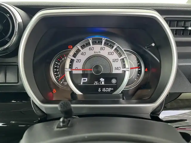 スズキ スペーシア カスタム HYBRID XS 高知県 2018(平30)年 6.2万km ブルーイッシュブラックパール3 純正ナビ/　Bluetooth/フルセグ/　CD/DVD/AM/FM/ドライブレコーダー/ビルトインETC/両側パワースライドドア/LEDヘッドライト/コーナーセンサー/ベンチシート/プッシュスタート/スマートキー/スペアキー/アイドリングストップ/ハーフレザー/シートヒーター/純正フロアマット/純正15インチアルミホイール/オートライト/衝突被害軽減システム/盗難防止装置