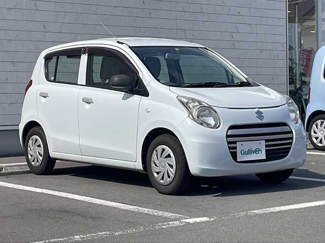 スズキ アルト エコ L 静岡県 2014(平26)年 3.2万km リーフホワイト 純正CD/キーレス/ABS/エアバッグ