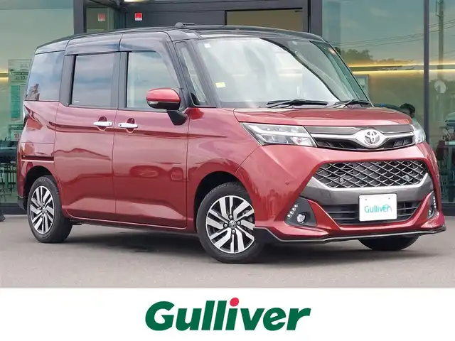 トヨタ タンク カスタムG 東京都 2019(平31)年 4.5万km ブラックマイカメタリック/ファイアークォーツレッドメタリック 純正9インチナビ/フルセグ/バックカメラ/ビルトインETC/ドライブレコーダー/両側パワースライドドア/クルーズコントロール/オートマチックハイビーム/衝突軽減ブレーキ/レーンキープアシスト/コーナーセンサー/スマートキー/純正14インチAW