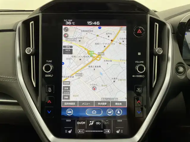 スバル レヴォーグ 1．8GT EX 群馬県 2022(令4)年 3.8万km 青 11.6インチセンターインフォメーションディスプレイ/・AM/FM/AUX/USB/フルセグTV/・AppleCarPlay/AndroidAuto/12.3インチフル液晶メーター/アイサイトX/・アイサイトXテクノロジー(高度運転支援システム)/　・渋滞時ハンズオフアシスト/渋滞時発進アシスト/　・アクティブレーンチェンジアシスト/　・カーブ前速度制御/料金所前速度制御/　・ドライバー異常時対応システム/・アイサイトコアテクノロジー/　・プリクラッシュブレーキ/　・緊急時プリクラッシュステアリング/　・後退時ブレーキアシスト/　・AT誤発進/誤後進抑制制御/　・ツーリングアシスト/　・全車速追従機能付クルーズコントロール/　・車線逸脱警報/ふらつき警報/先行車発進お知らせ機能/アイサイトセイフティプラス/・運転支援テクノロジー/　・スバルリアビークルディテクション(後側方警戒支援システム)/　・エマージェンシーレーンキープアシスト/　・アレイ式アダプティブドライビングビーム/・視界拡張テクノロジー/　・デジタルマルチビューモニター(フロント/サイド/リヤカメラ)/　・前側方警戒アシスト/前席シートヒーター/運転席パワーシート